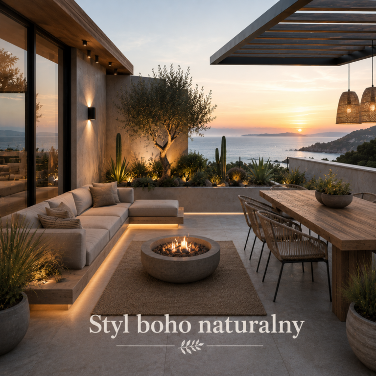 Boho wśród zieleni